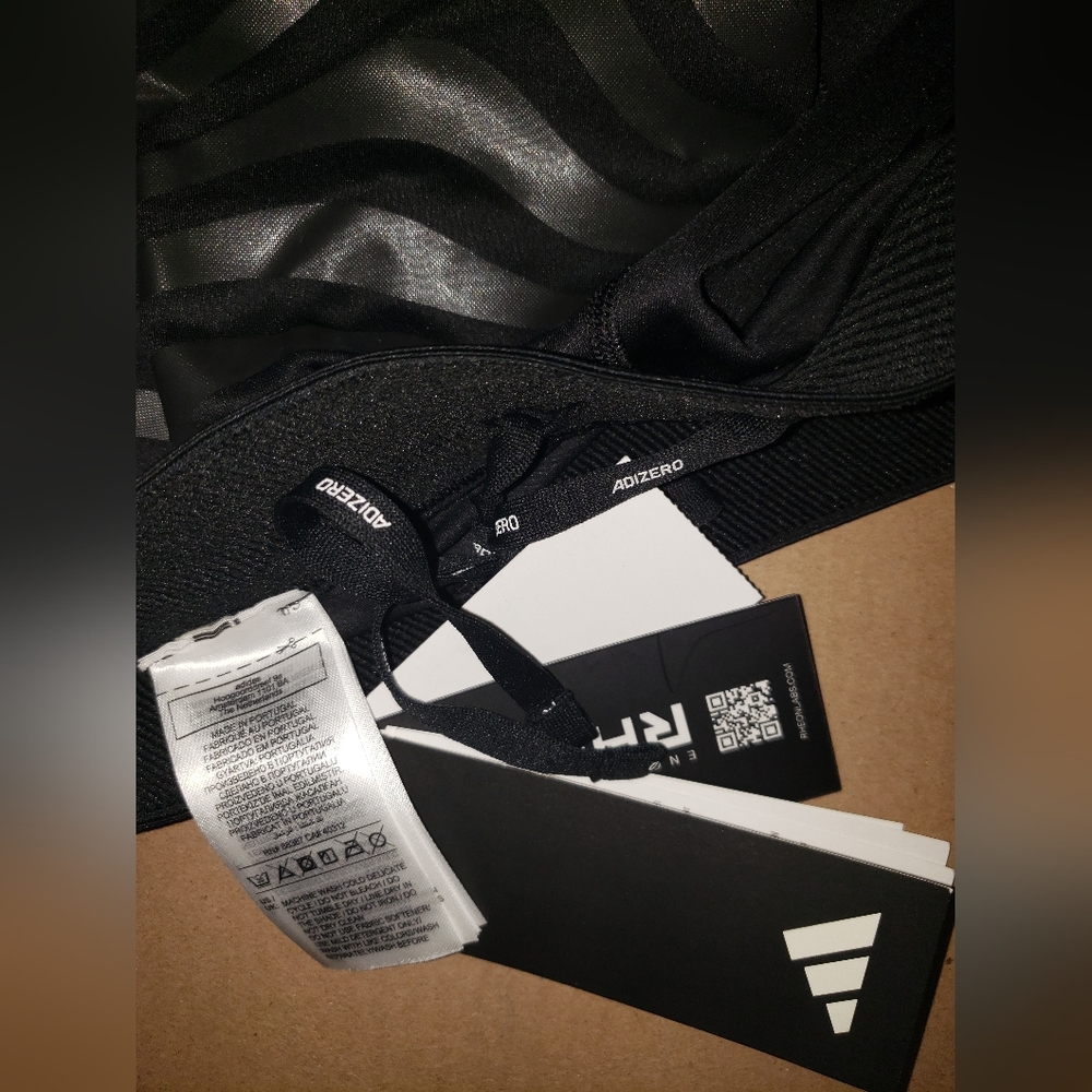 Adidas Adizero biker Black shorts XS - Picture 12 of 14